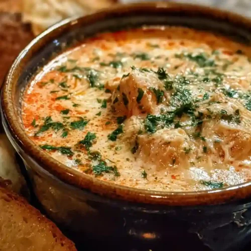 Crock Pot Creamy Chicken Parmesan Soup
