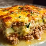Ground Turkey Zucchini Casserole