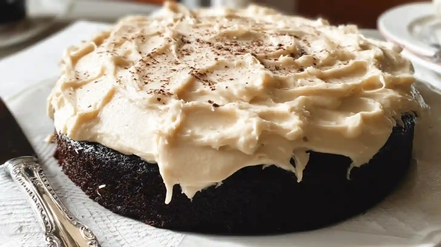 Guinness Cake with Irish Cream Frosting