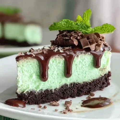 Mint Chocolate Cheesecake
