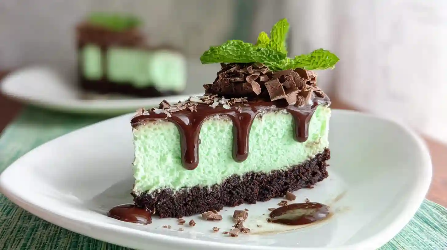 Mint Chocolate Cheesecake