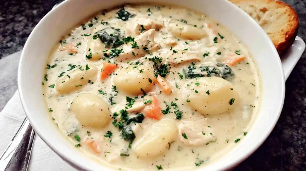 Olive Garden Chicken Gnocchi Soup