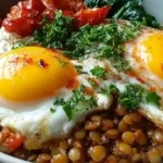 Savory Lentil Breakfast Bowl