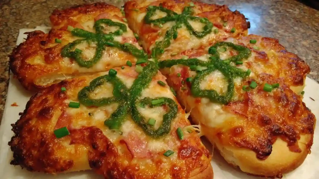 Shamrock Pizza for St. Patrick's Day