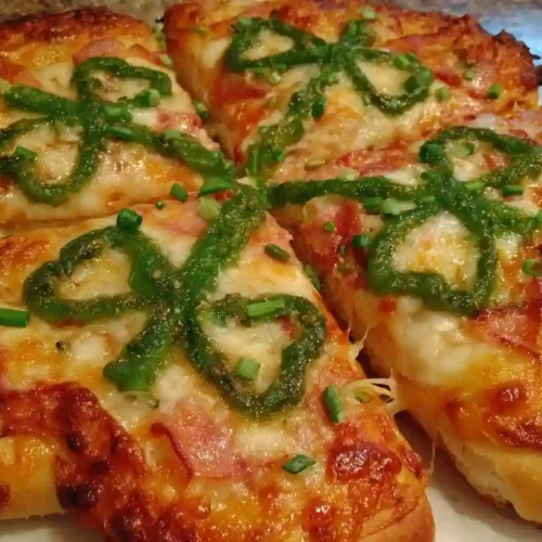 Shamrock Pizza for St. Patrick's Day