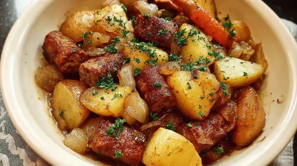 Slow Cooker Irish Dublin Coddle