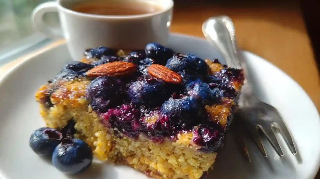 Wholesome Blueberry Quinoa Breakfast Bake