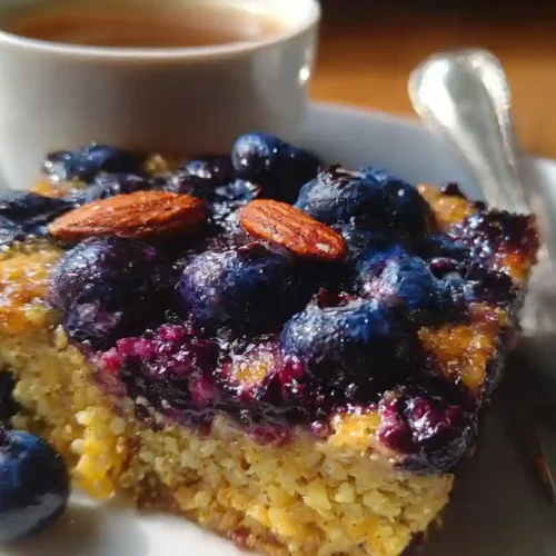 Wholesome Blueberry Quinoa Breakfast Bake
