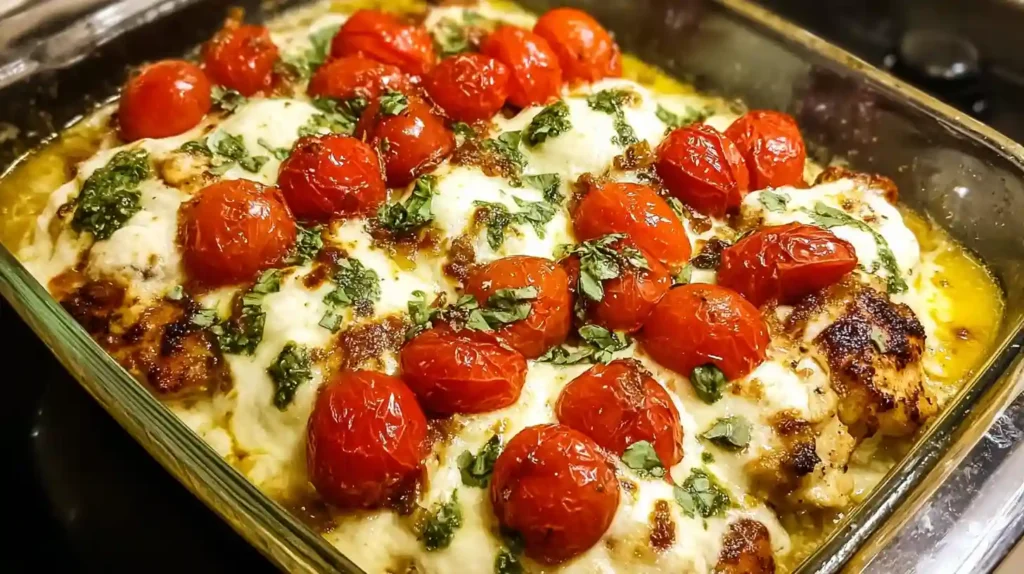Caprese Chicken Casserole