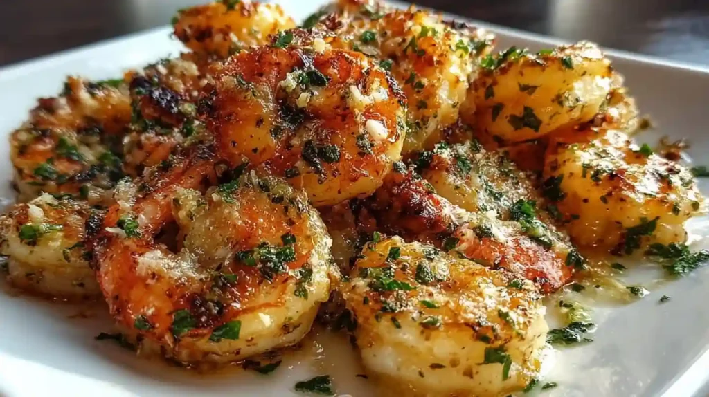 Garlic Parmesan Roasted Shrimp