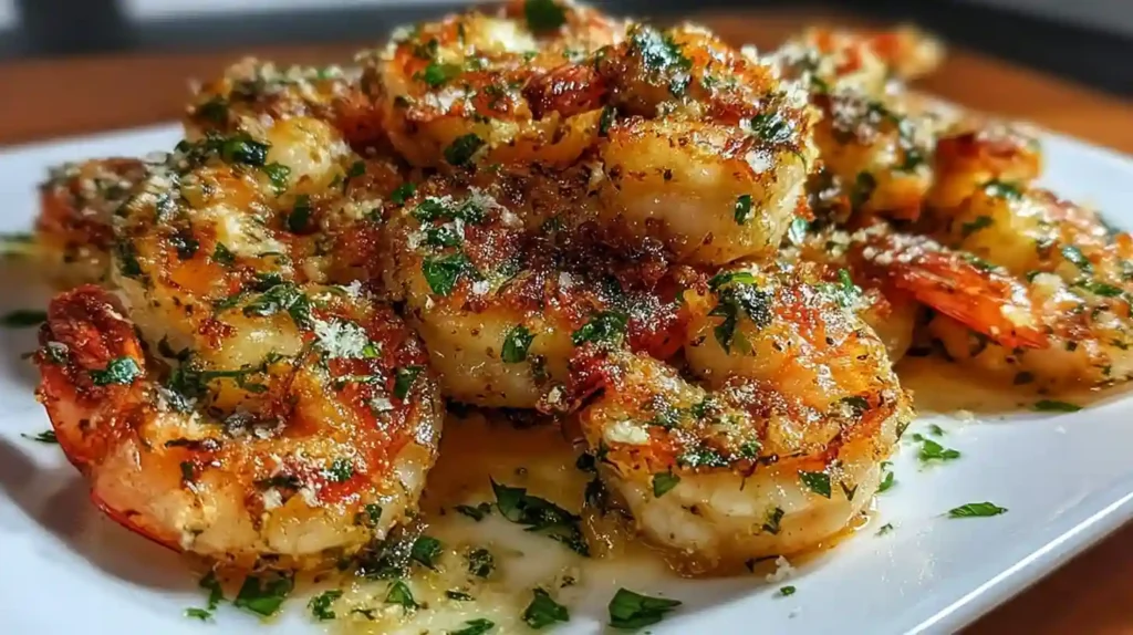 Garlic Parmesan Roasted Shrimp