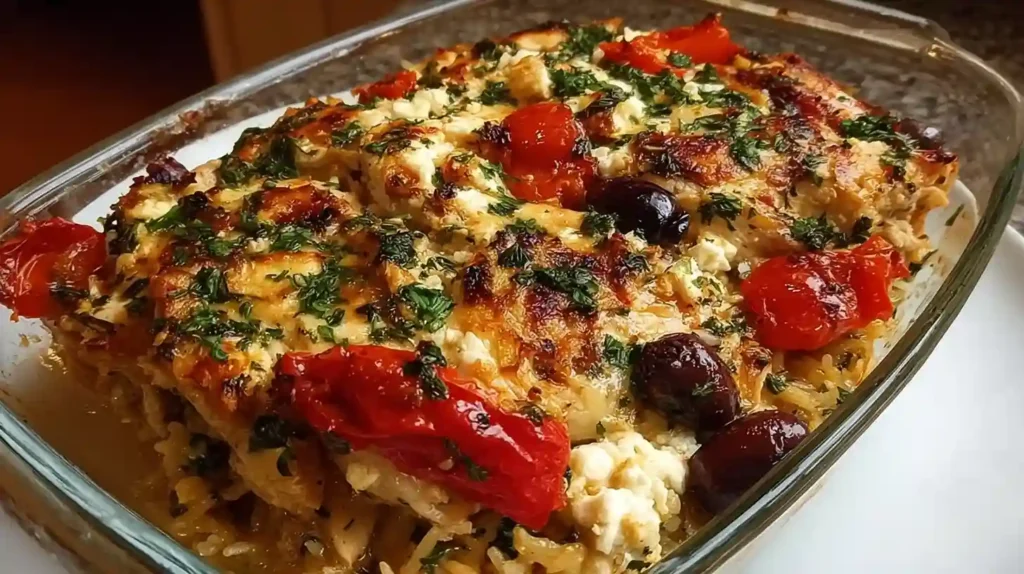 Greek Chicken Casserole