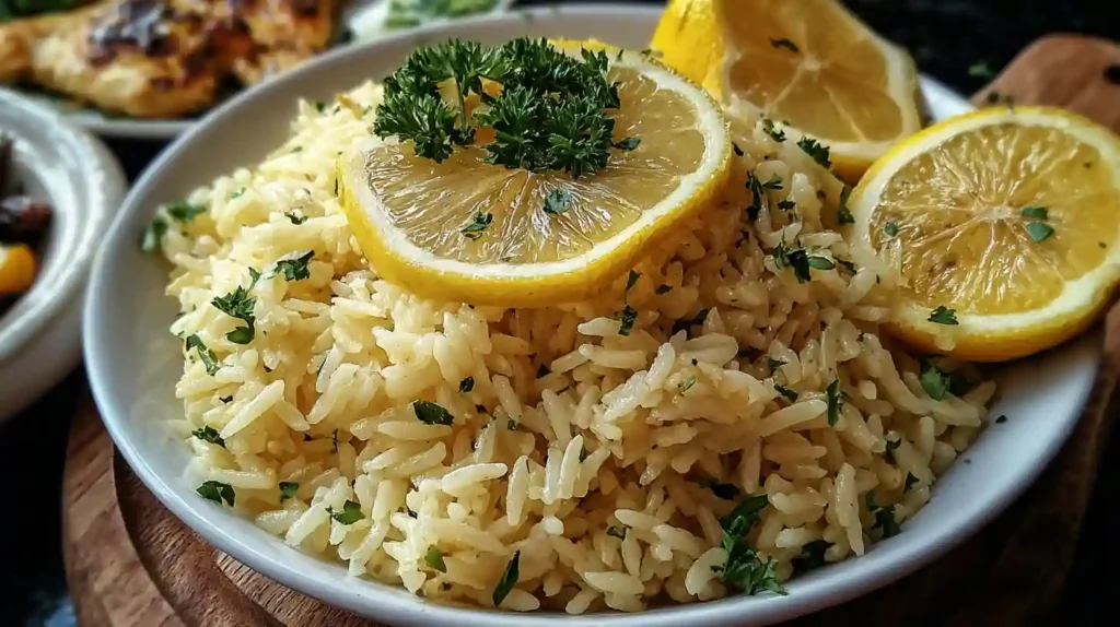Greek Lemon Rice
