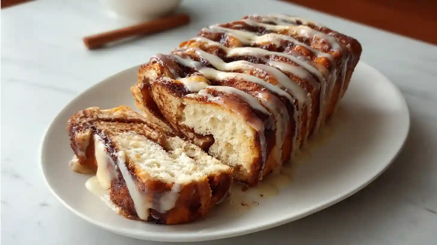 High-Protein Cottage Cheese Cinnamon Roll Bread