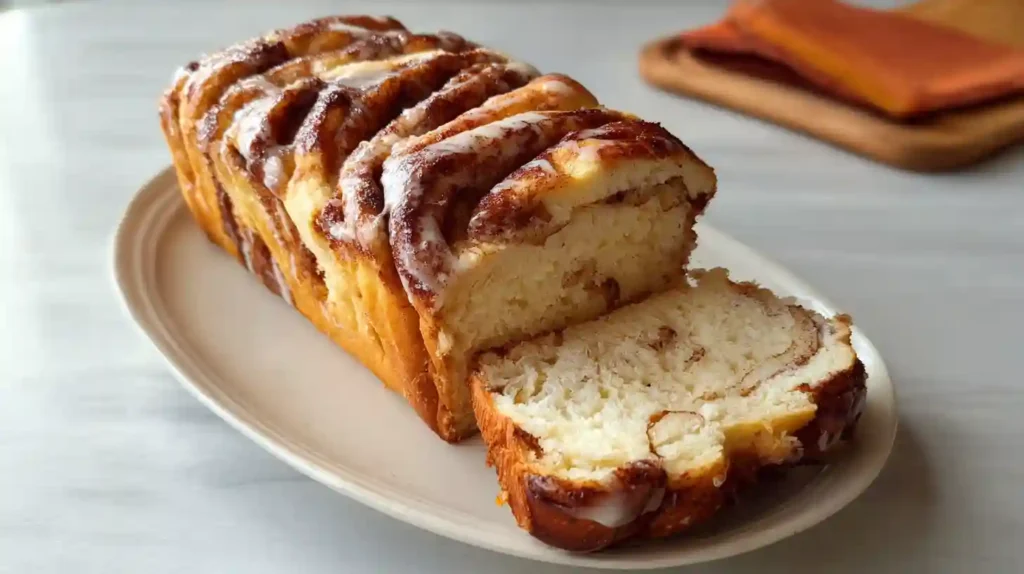 High-Protein Cottage Cheese Cinnamon Roll Bread