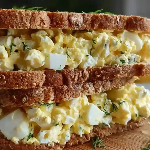 Protein-Packed Cottage Cheese Egg Salad Sandwich