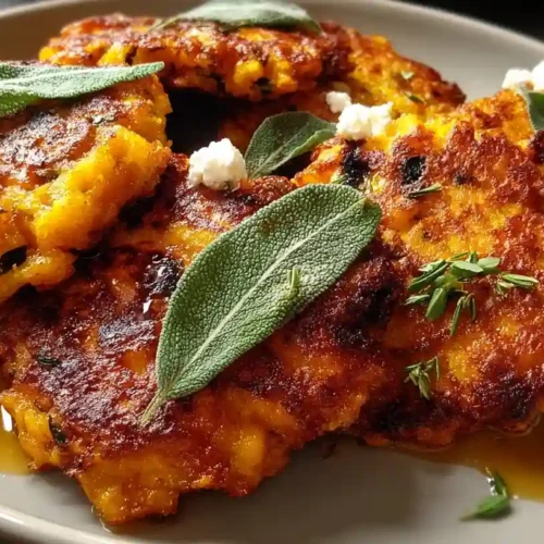 Sage Honey Pumpkin Fritters