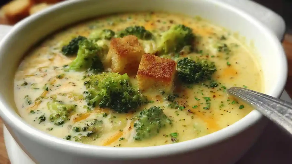 Smoked Gouda Broccoli Soup