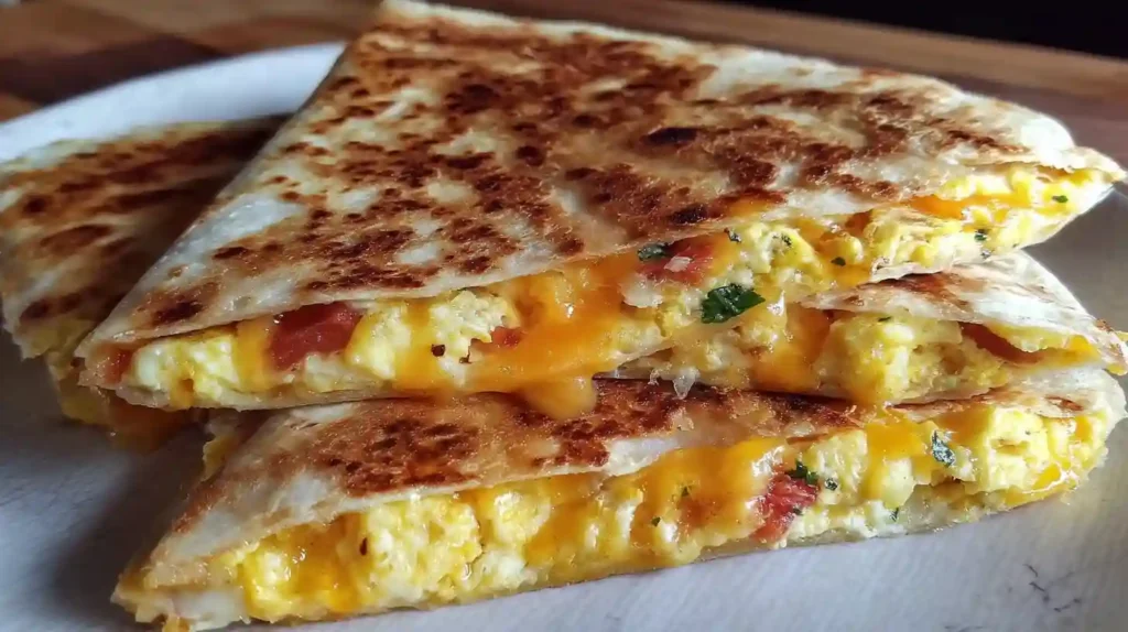 Cheese Breakfast Quesadilla