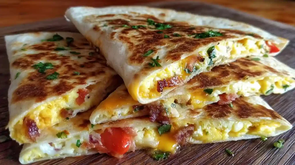Cheese Breakfast Quesadilla