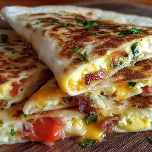 Cheese Breakfast Quesadilla