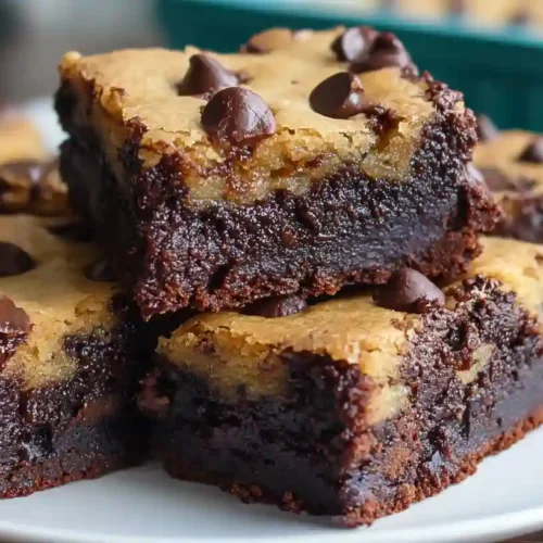 Chocolate Chip Cookie Brownies Recipe