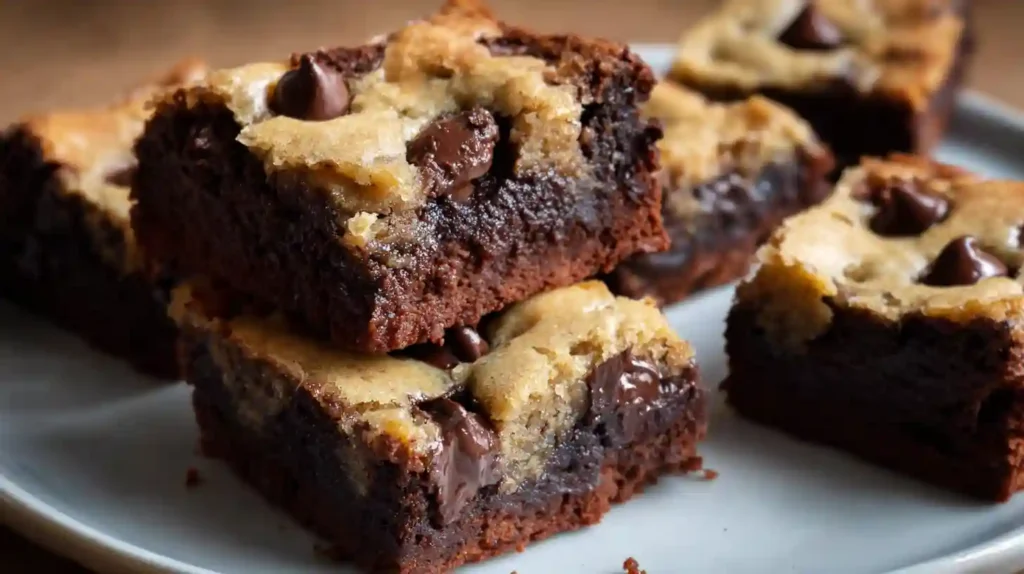 Chocolate Chip Cookie Brownies Recipe