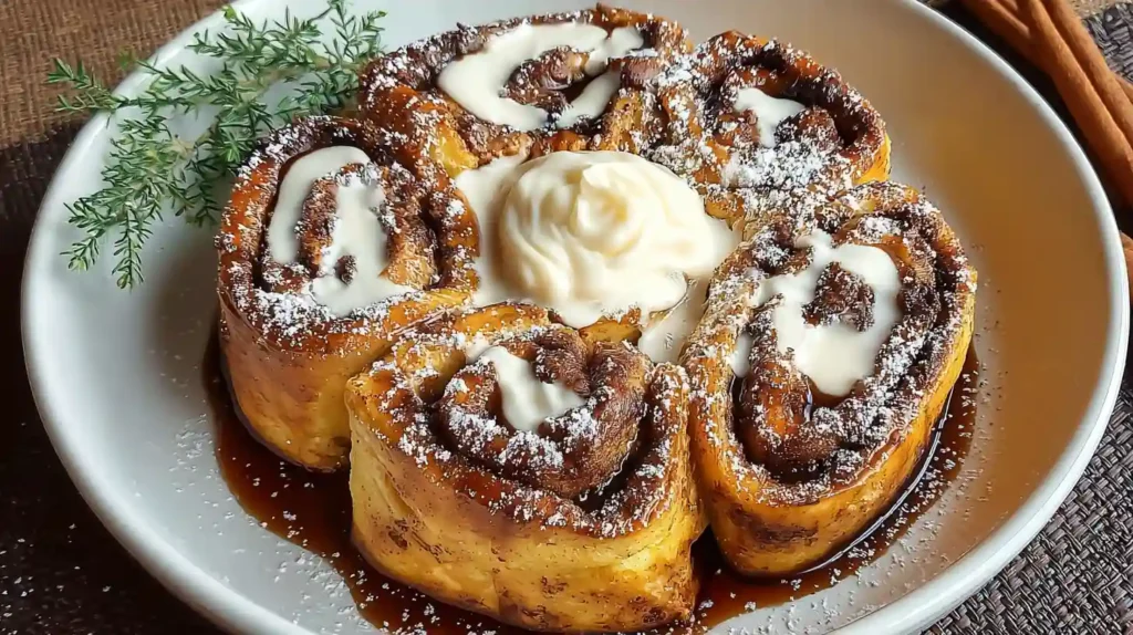 Cinnamon Roll French Toast Rolls