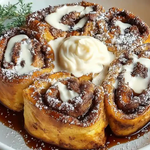 Cinnamon Roll French Toast Rolls