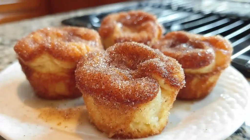 Cinnamon Sugar French Toast Muffins