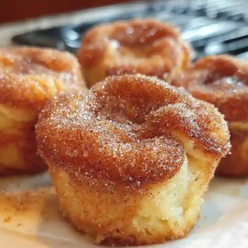 Cinnamon Sugar French Toast Muffins