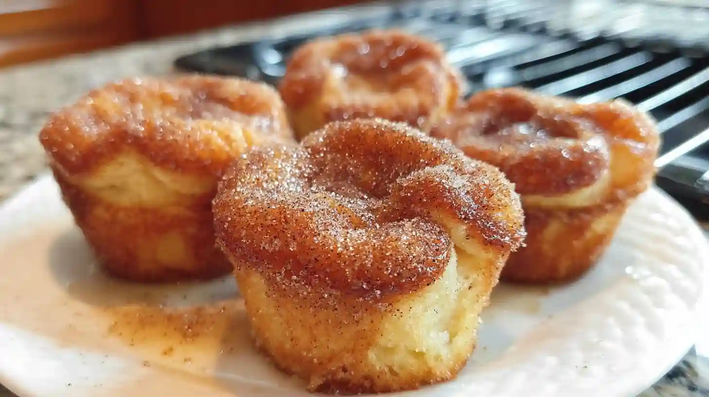 Cinnamon Sugar French Toast Muffins