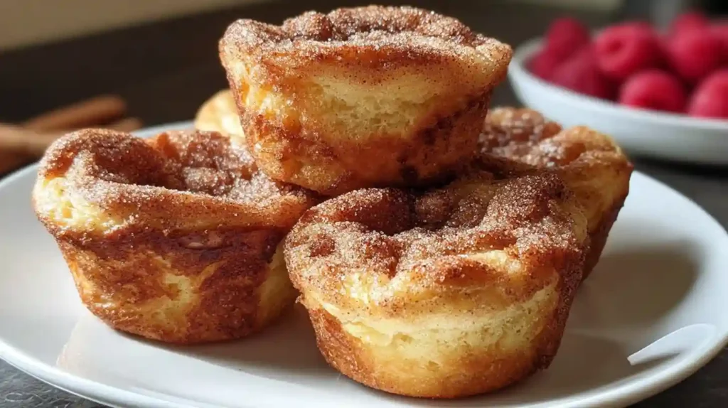 Cinnamon Sugar French Toast Muffins