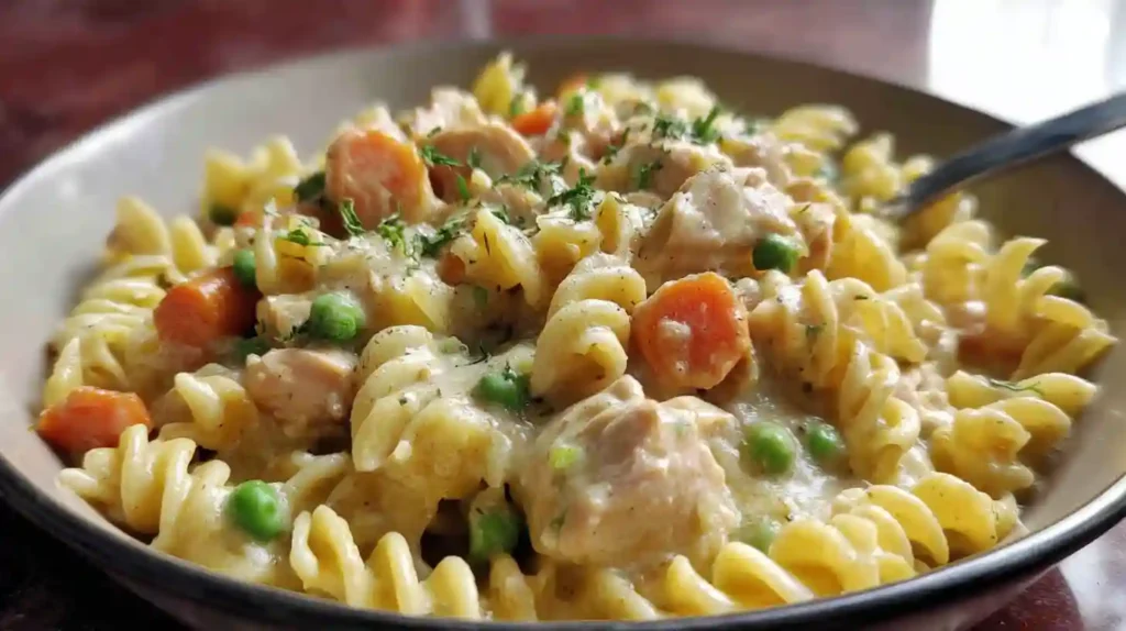 Classic Chicken Pot Pie Pasta