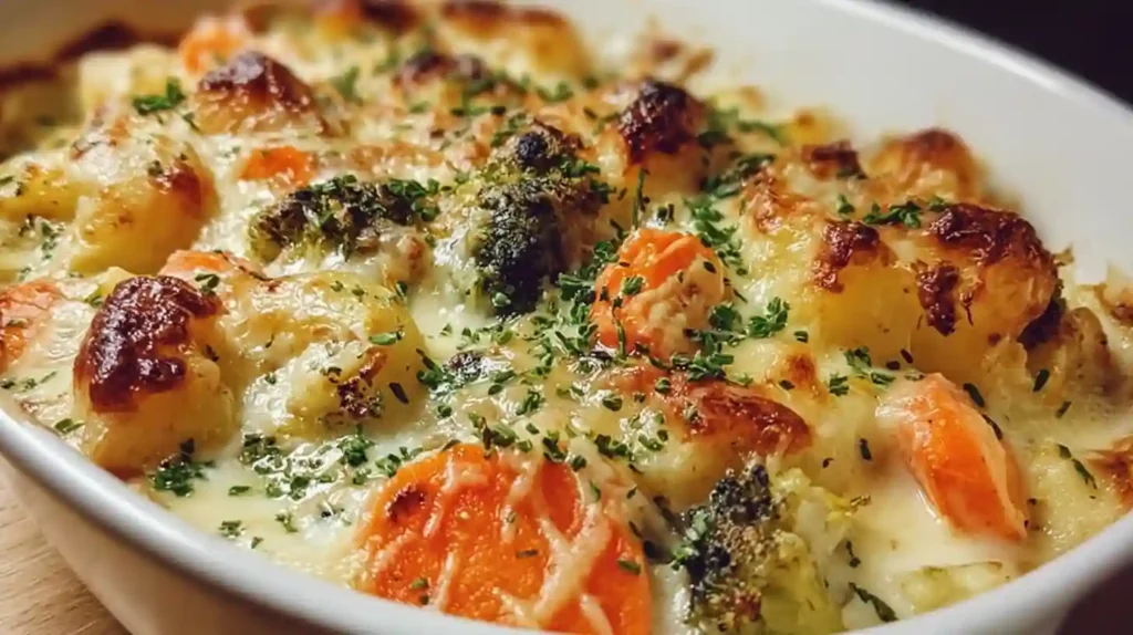 Creamy Winter Vegetable Casserole