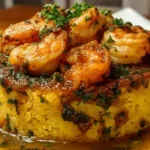 Garlic Shrimp Mofongo