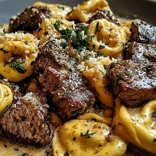 Garlic Steak Tortellini