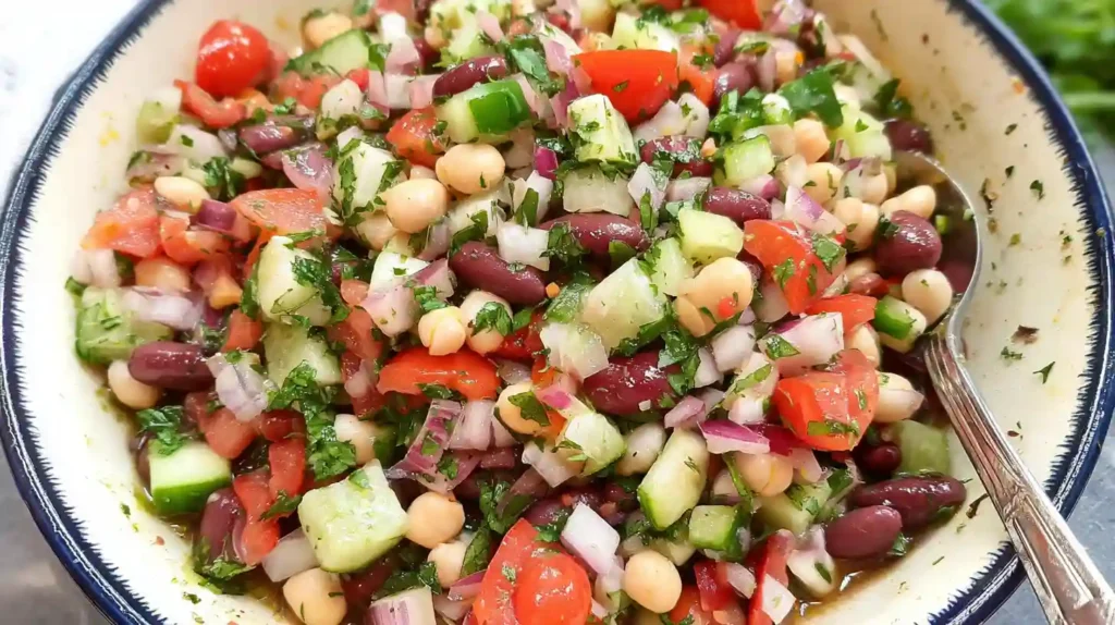 Mediterranean Bean Salad
