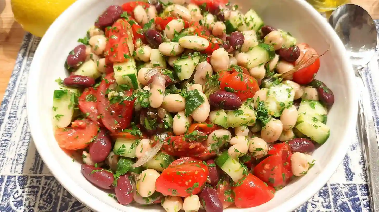 Mediterranean Bean Salad