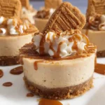 Mini Biscoff Cheesecakes