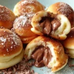 Nutella-Filled Mini Pancake Bombs Recipe
