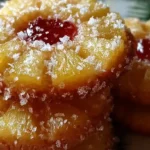 Pineapple Upside Down Sugar Cookies