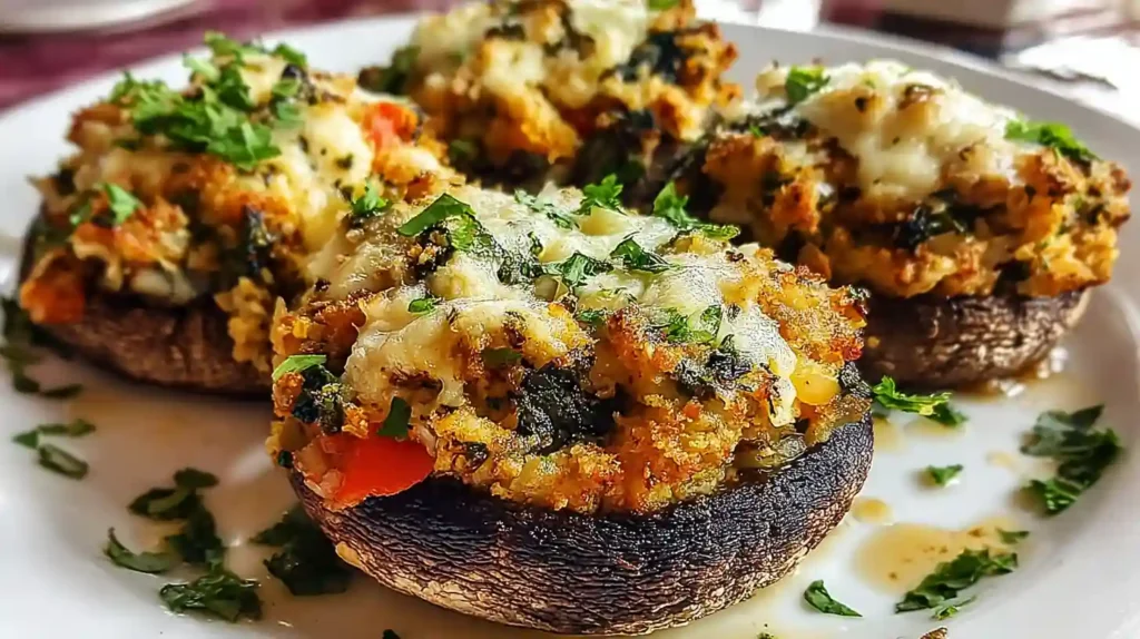 Stuffed Portobello Mushrooms