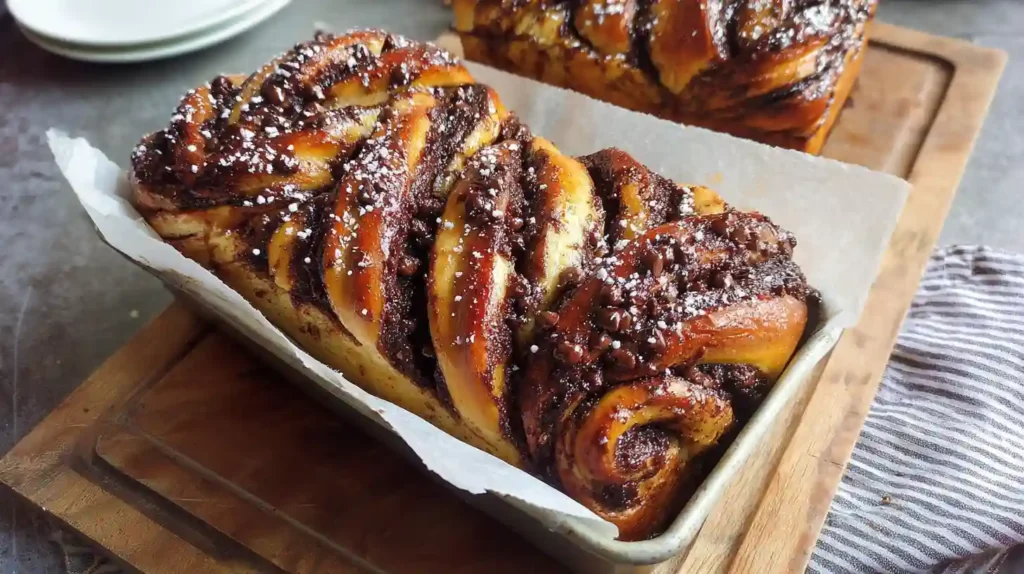 Super easy Chocolate Babka