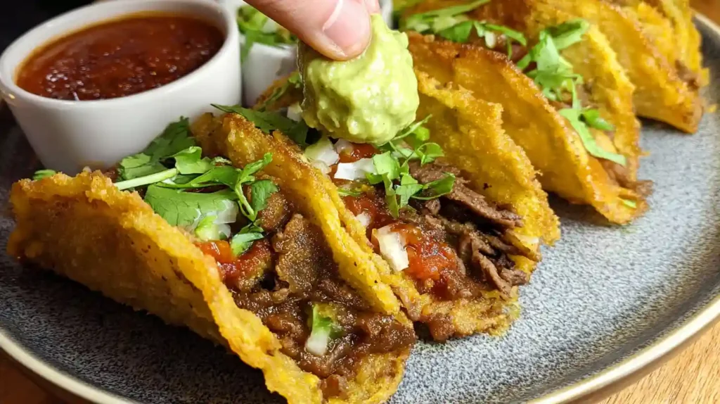 Crispy Beef Tacos