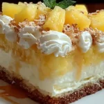 Hawaiian Pineapple Cake with Cream Cheese
