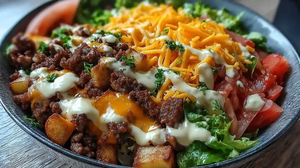 SMASH BURGER BOWL