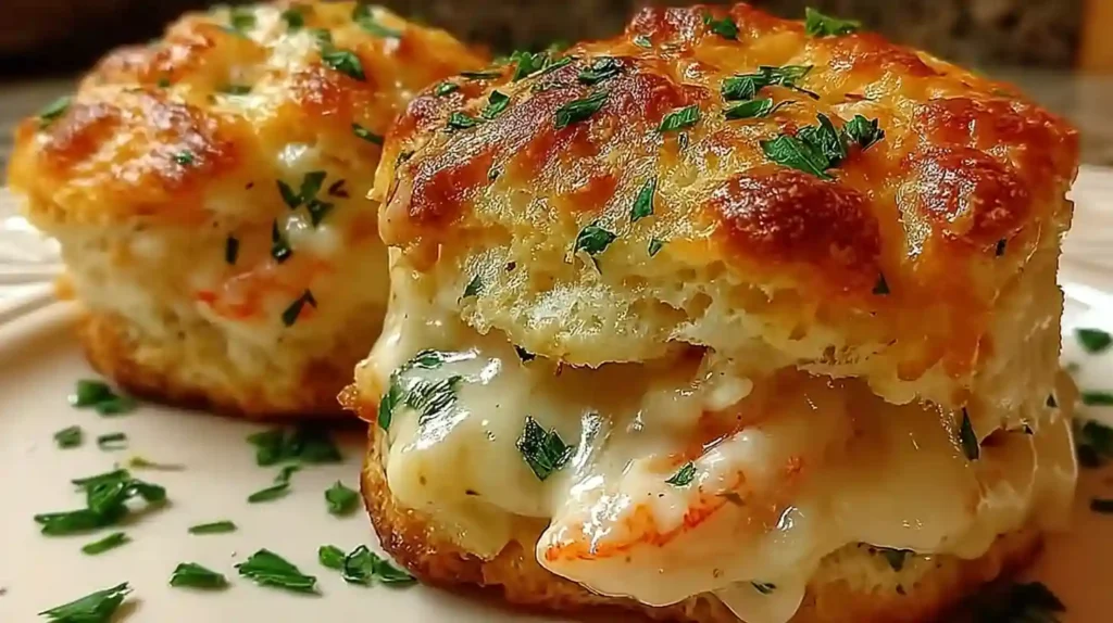 Shrimp Crab Biscuit Melts
