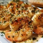 15-Minute Garlic Parmesan Baked Shrimp