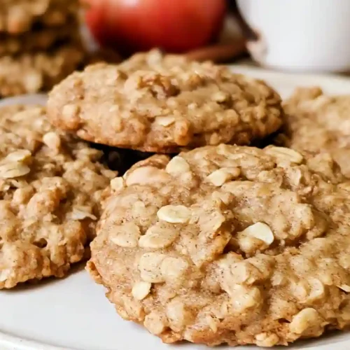Apple Cinnamon Oatmeal Cookies